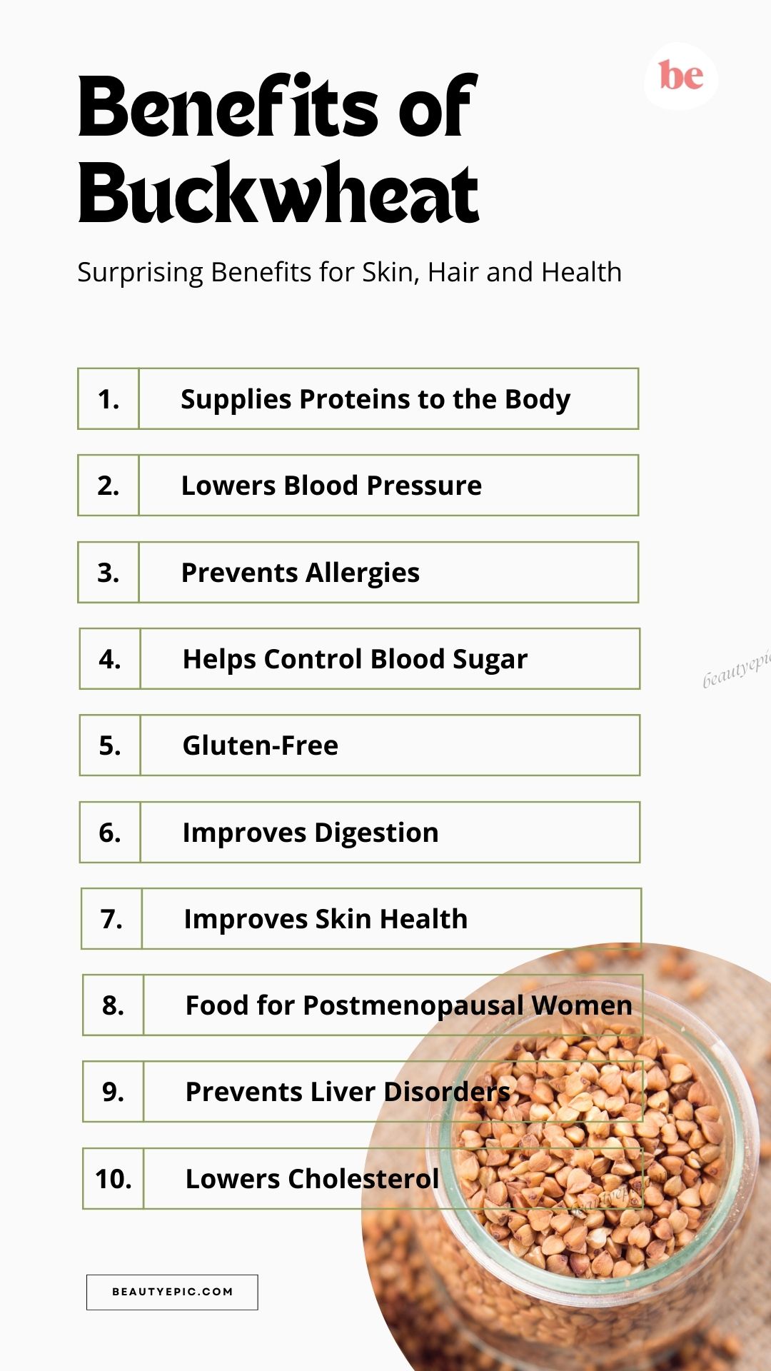 Health Benefits of Buckwheat