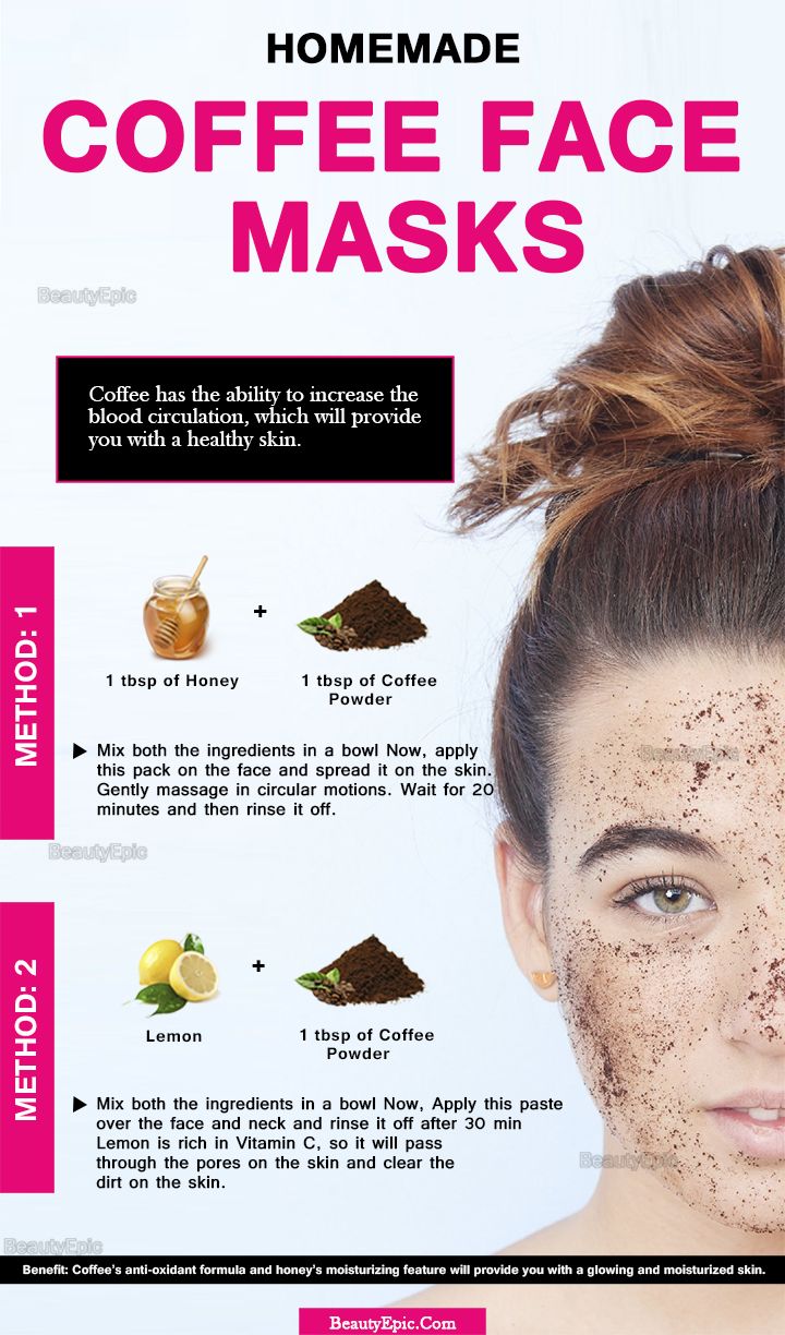 5 Top DIY Coffee Face Masks for Healthy and Gorgeous Skin