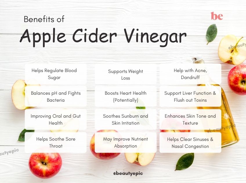 benefits of apple cider vinegar