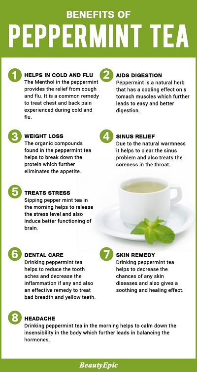 Benefits of Peppermint Tea