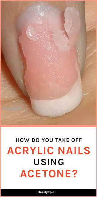 How Do You Take Off Acrylic Nails Using Acetone