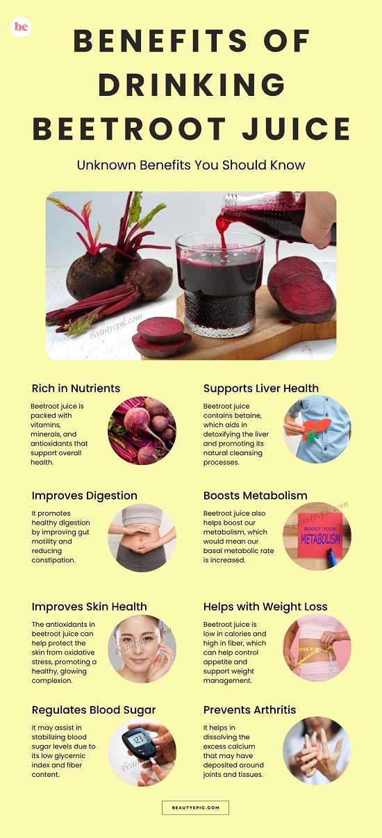 Benefits of Drinking Beetroot Juice
