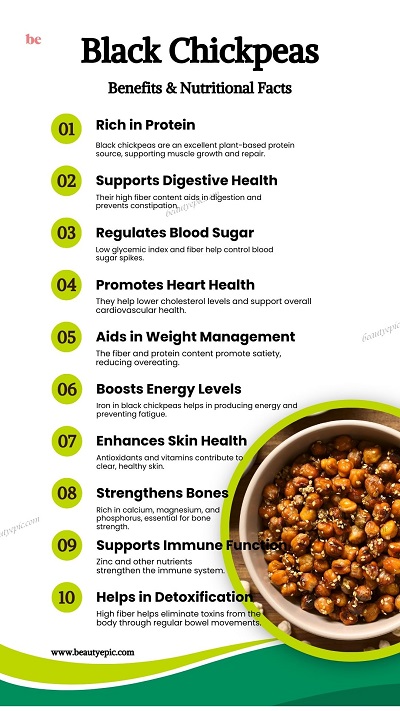 Benefits of Black Chickpeas