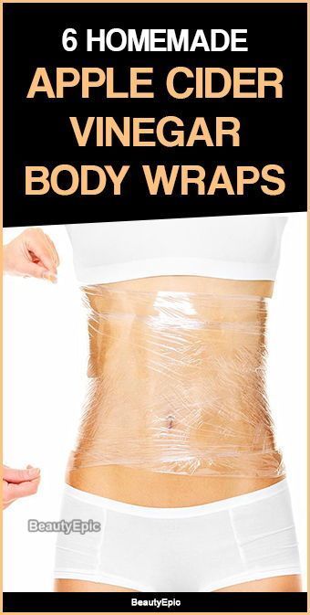 Homemade Apple Cider Vinegar Body Wraps
