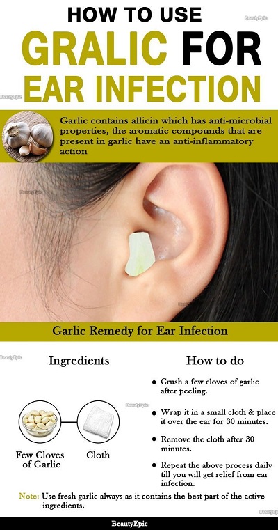 How to Use Garlic for Ear Infection