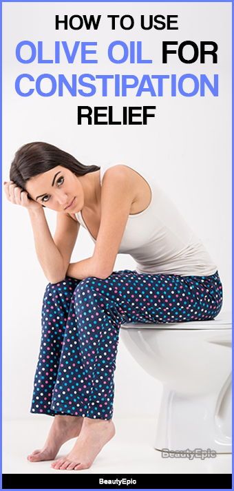 How To Get Rid Of Constipation With Olive Oil