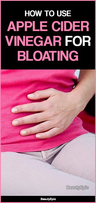 Apple Cider Vinegar For Bloating
