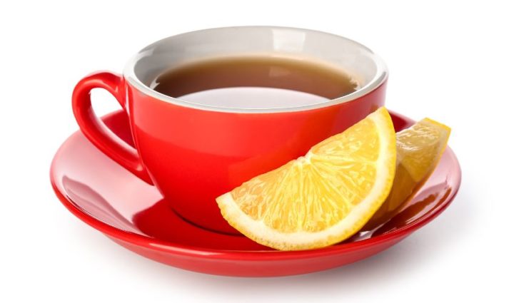 Lemon Tea for Sore Throat