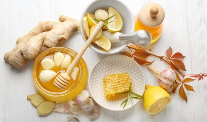 Ginger and Garlic for Colds