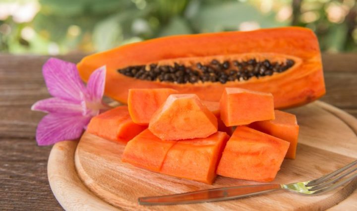 Papaya and Turmeric for Facial Hair