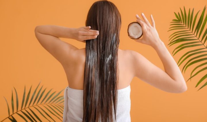 Egg and Coconut oil Hair Mask