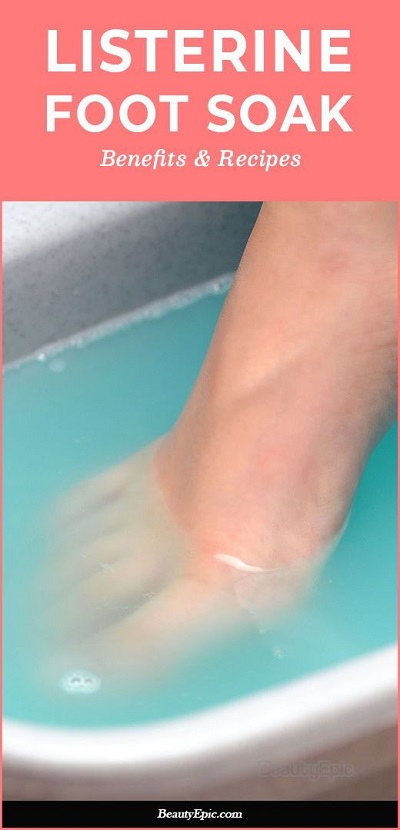 Listerine Foot Soak