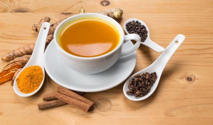 Black Pepper and Turmeric Tea