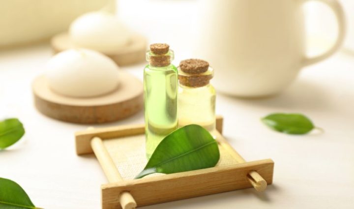Coconut oil and Tea Tree oil for Cradle Cap