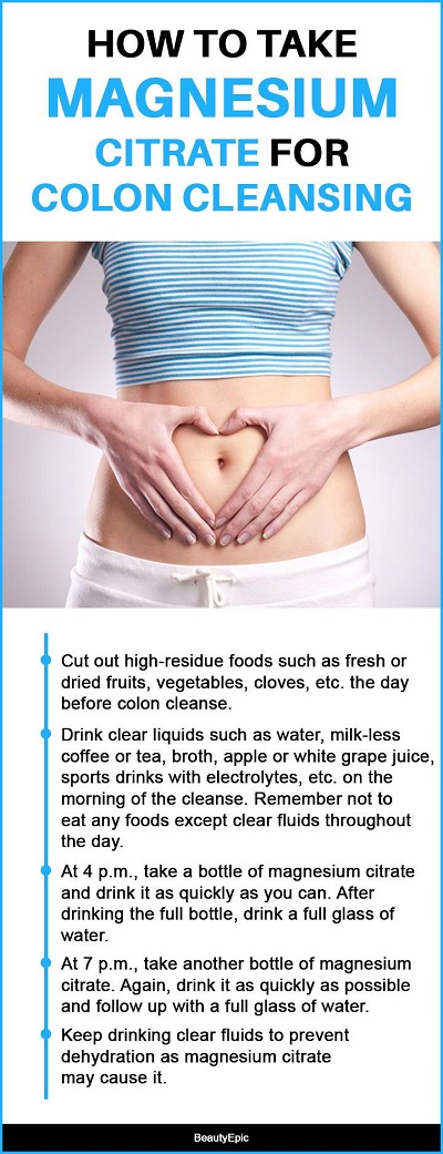 How To Take Magnesium Citrate For Colon Cleansing