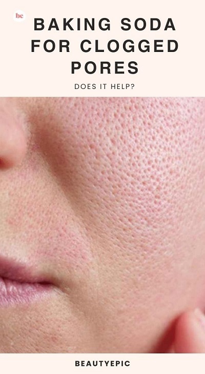 Baking Soda for Clogged Pores