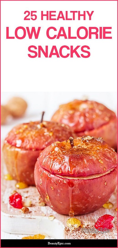 Low Calorie Snacks - 25 Healthy Low Calorie Snack Ideas