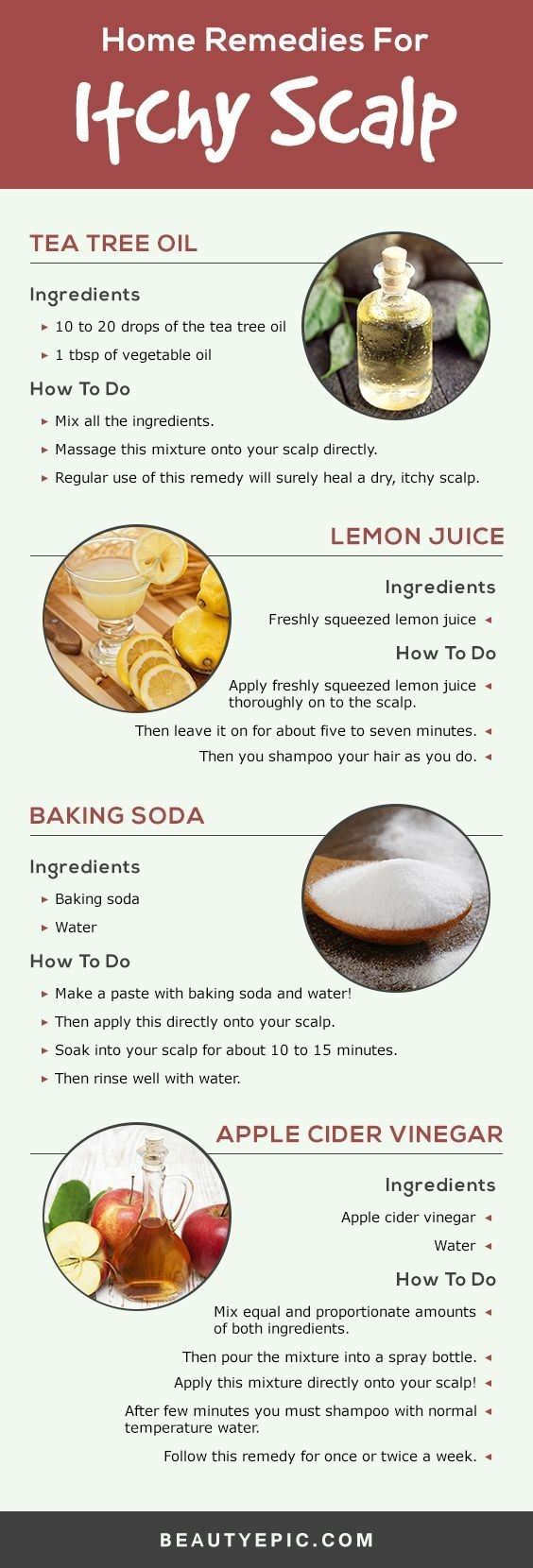 home remedies for itchy scalp