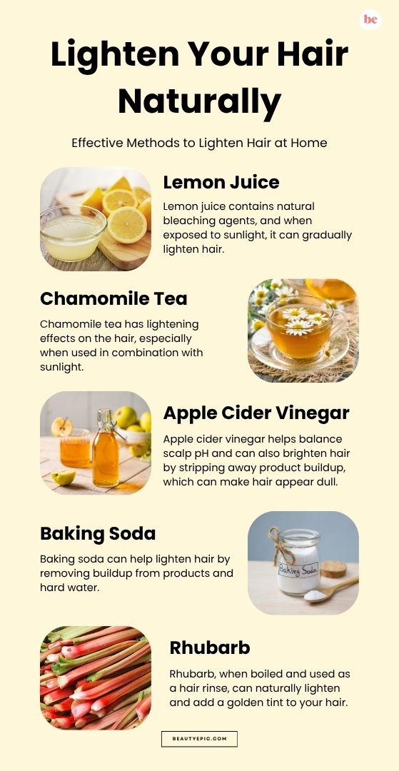 Lighten Your Hair Naturally