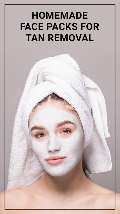 5 Effective Homemade Face Packs for tan Removal