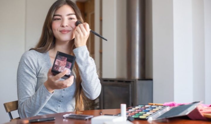 Eyeshadow As Blush