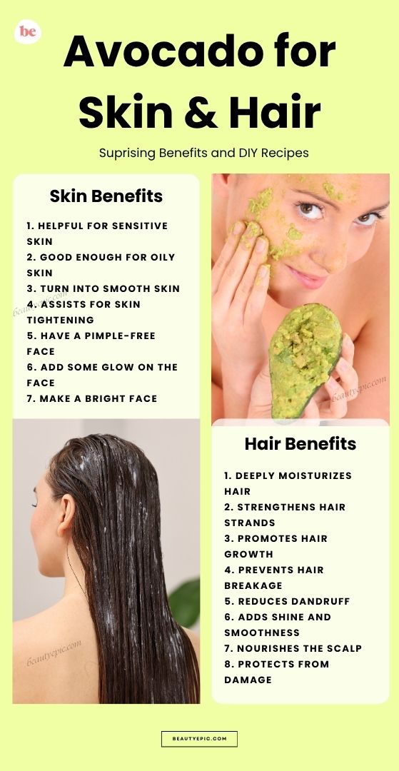 Avocado for Skin & Hair