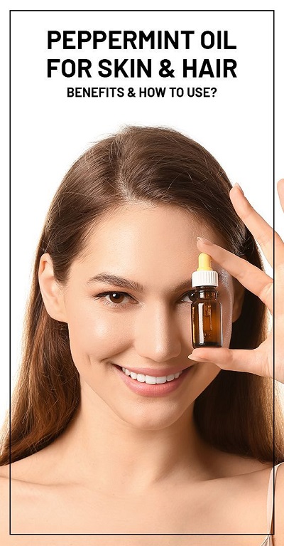 Peppermint Oil For Skin & Hair