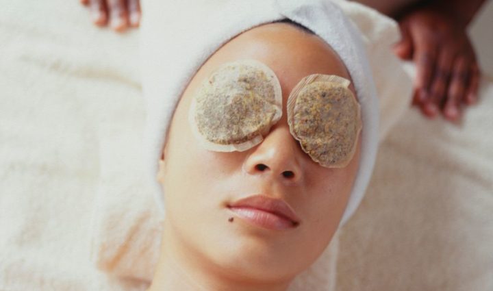 Place Cold Teabags on Your Eyes