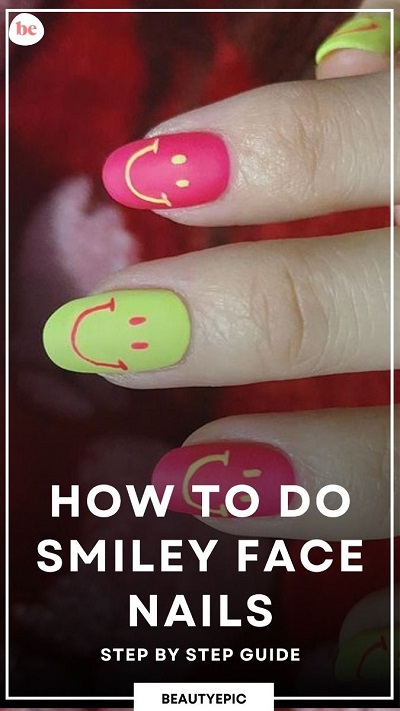 How to Do Smiley Face Nails