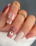 35+ Super Cute Teddy Bear Nail Art Designs For Your Next Manicure