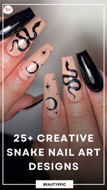 Look Mysterious With 25+ Edgy Snake Nail Art Designs In 2026