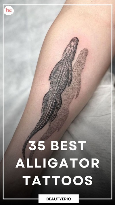 35 Best Alligator Tattoo Ideas You Should Check