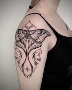 40+ Amazing Luna Moth Tattoo Designs For Men And Women In 2026
