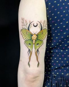 40+ Amazing Luna Moth Tattoo Designs For Men And Women In 2026