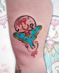 40+ Amazing Luna Moth Tattoo Designs For Men And Women In 2026
