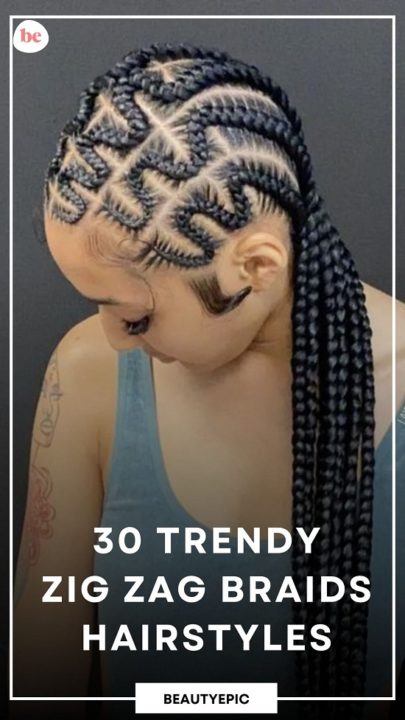 20 Amazing Zig Zag Braids Hairstyles For A Trendy Look In 2026