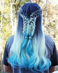 15 Cool Blue Braids Hairstyles To Try This Year In 2026