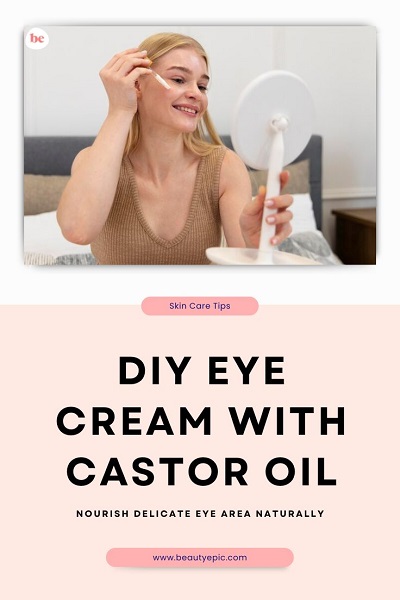 DIY Eye Cream with Castor Oil