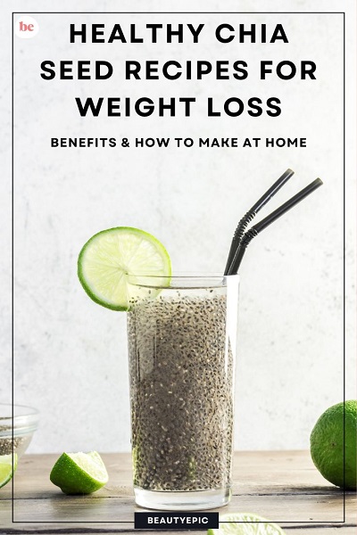 healthy chia seed recipes for weight loss