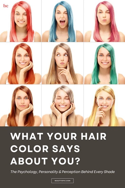What Your Hair Color Says About You