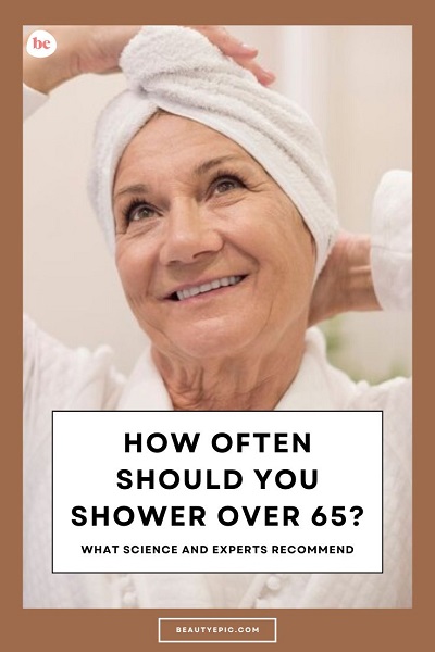 how often should you shower over 65
