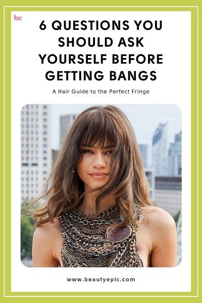 Questions to Ask Yourself Before Getting Bangs