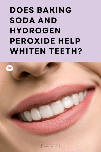baking soda and hydrogen peroxide for teeth whitening
