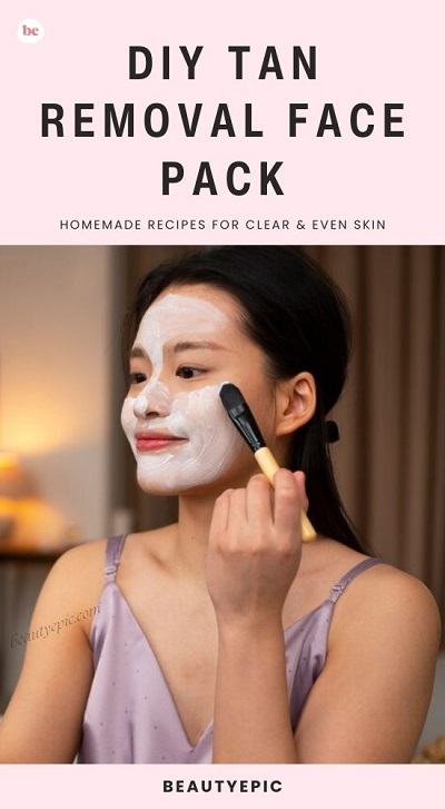 diy tan removal face pack