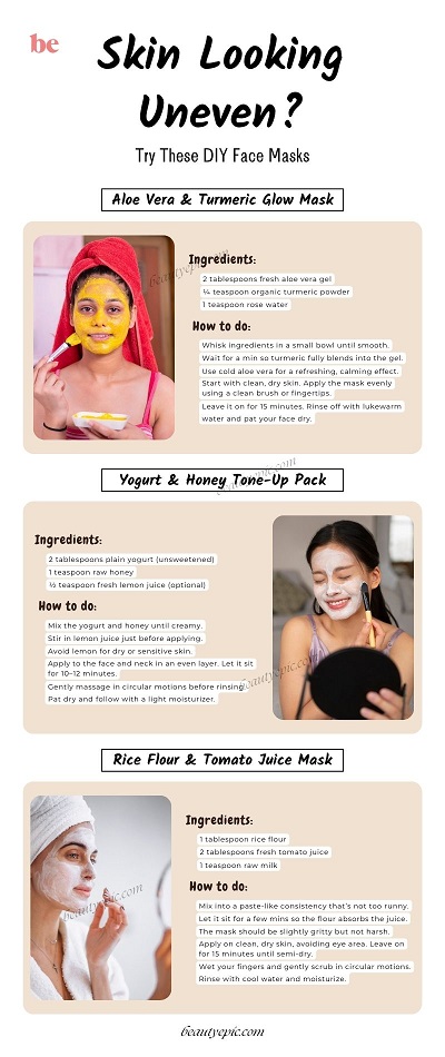 diy face masks for even skin tone