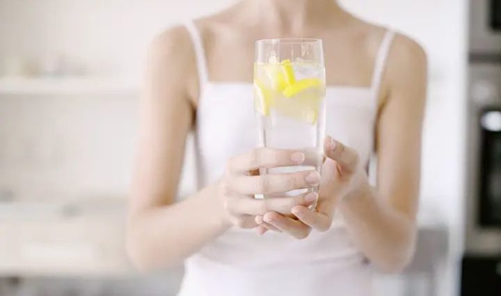 Drink a Glass of Warm Lemon Water