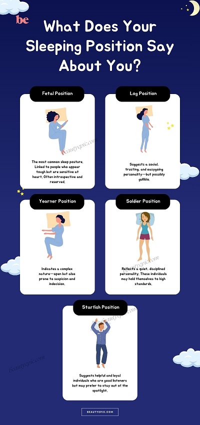 what does your sleeping position say about you