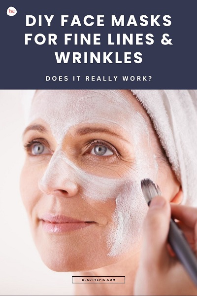 DIY Face Masks for Fine Lines