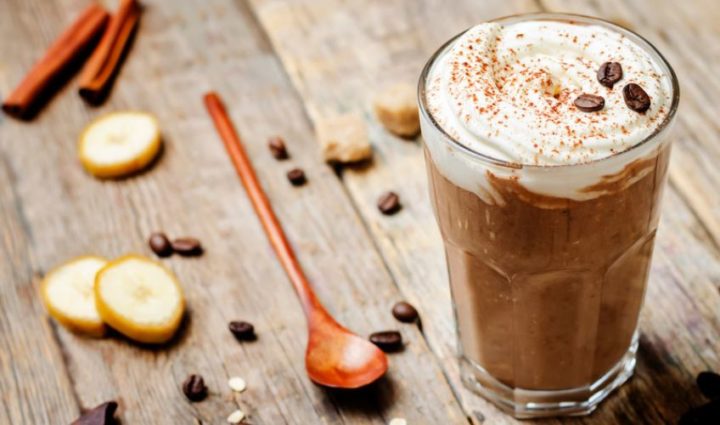 Banana Cinnamon Coffee Protein Smoothie