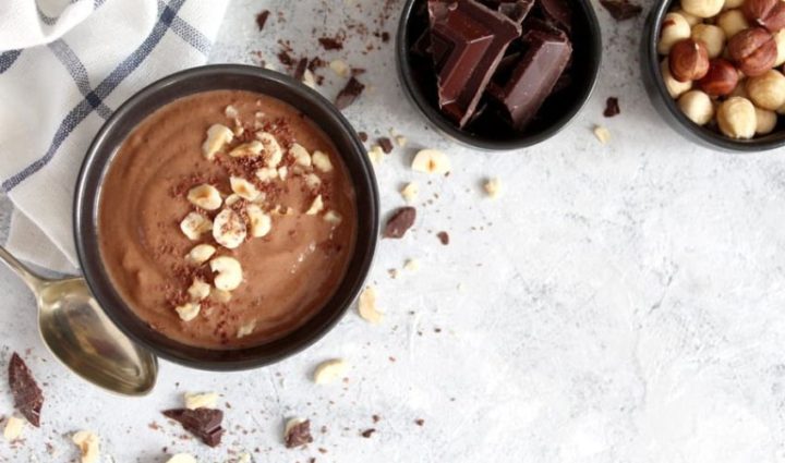 Chocolate Hazelnut Coffee Protein Smoothie